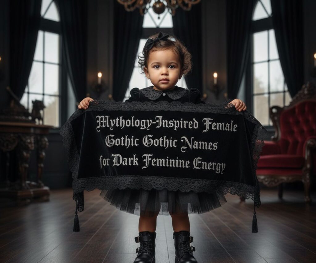 Mythology-Inspired Female Gothic Names for Dark Feminine Energy