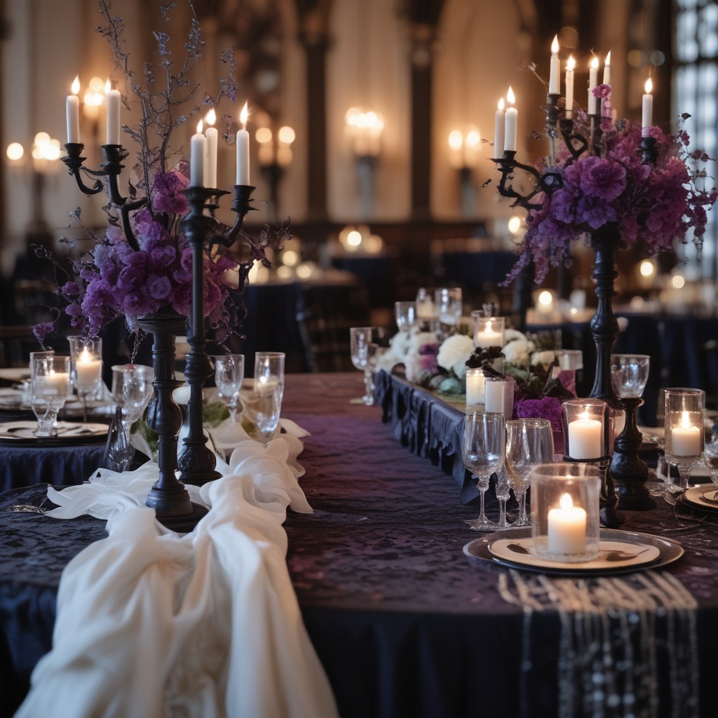 Gothic Decor With Light or Ethereal Accents