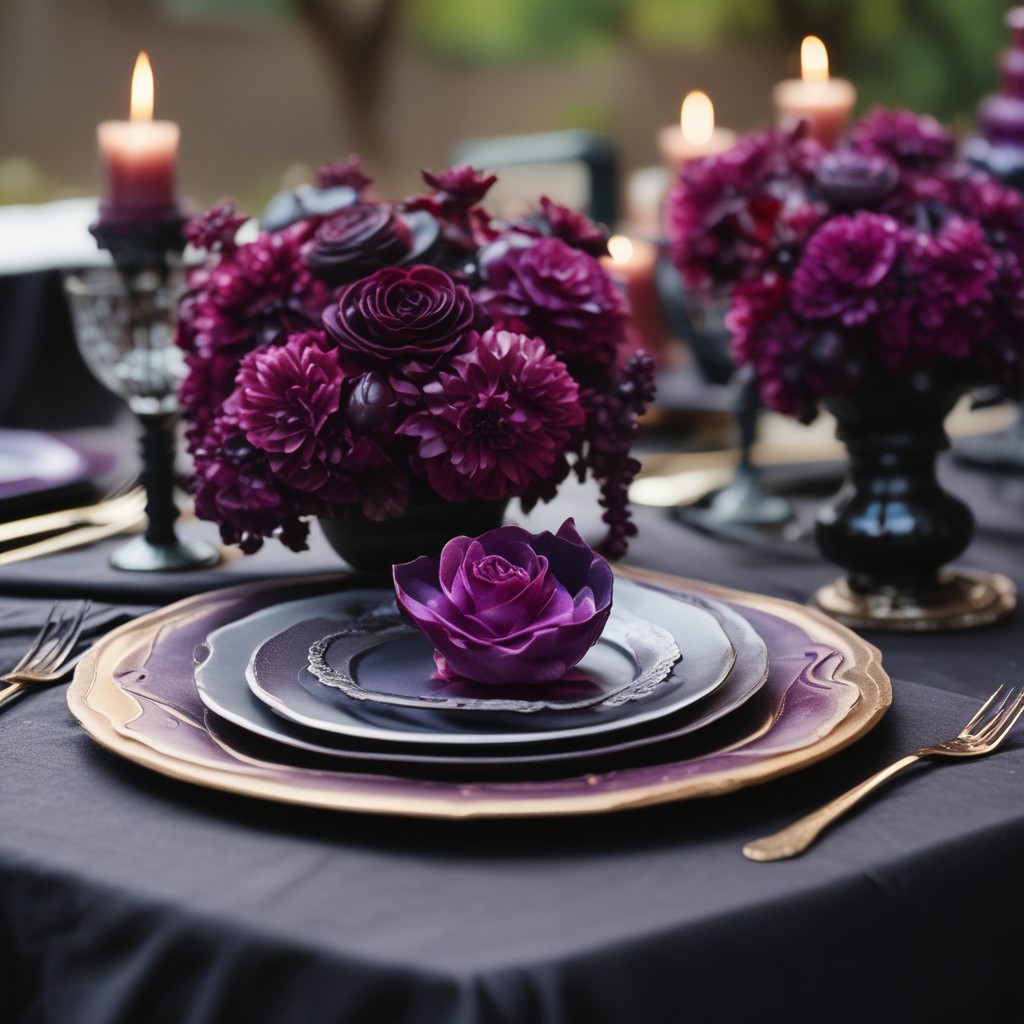 Color Depth With Plum, Burgundy, or Midnight Accents