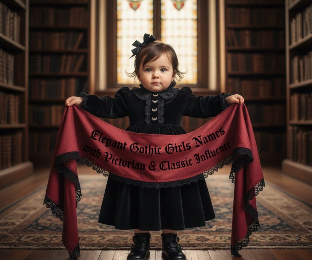 Elegant Gothic Girls Names with Victorian & Classic Influence