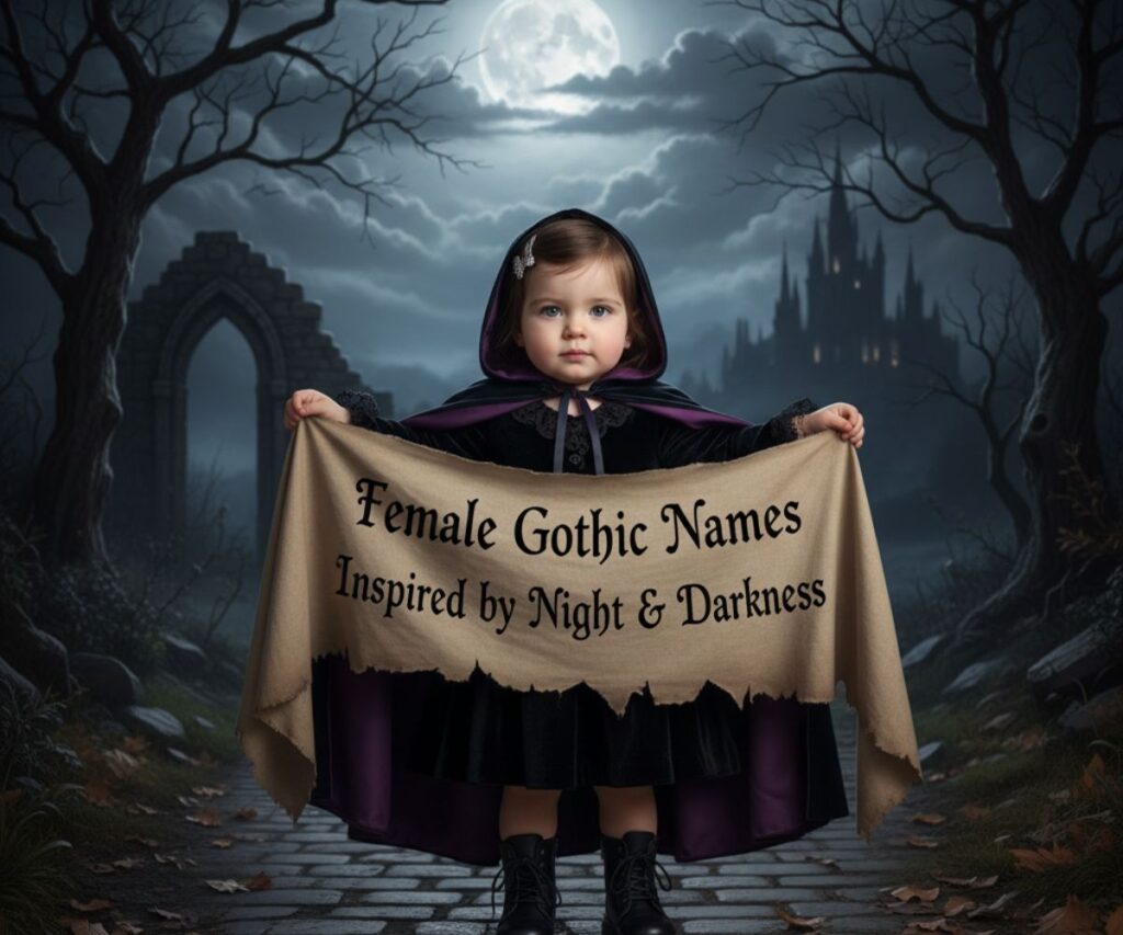 Female Gothic Names Inspired by Night & Darkness