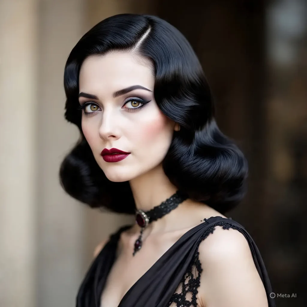 Gothic Finger Waves