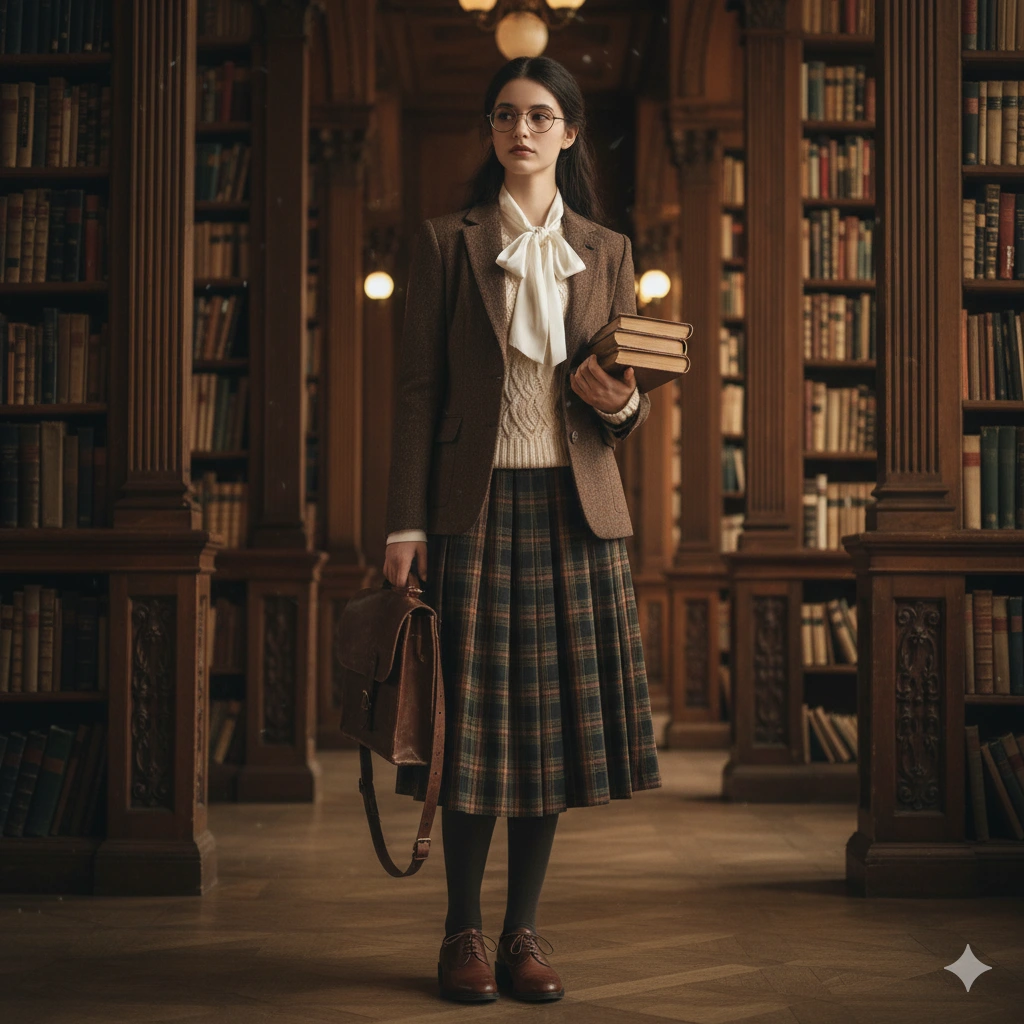 How to Style Dark Academia Outfits