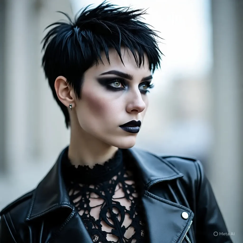 Raven Pixie Cut