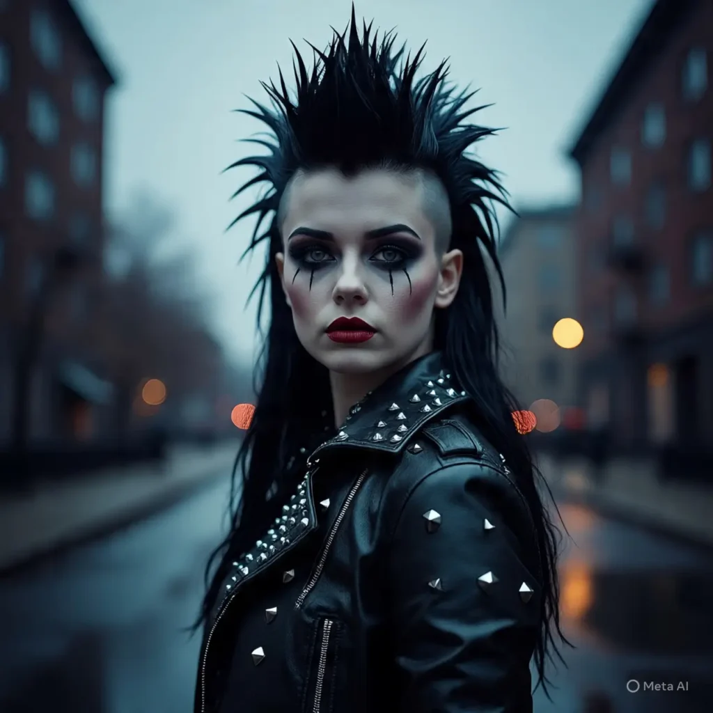 Spiked Gothic Mohawk