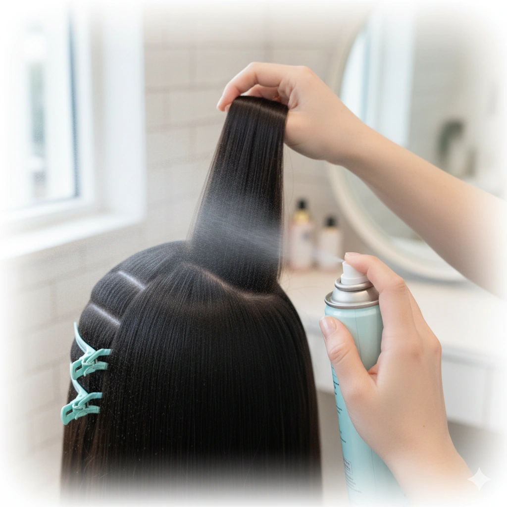 Spray Each Section Individually