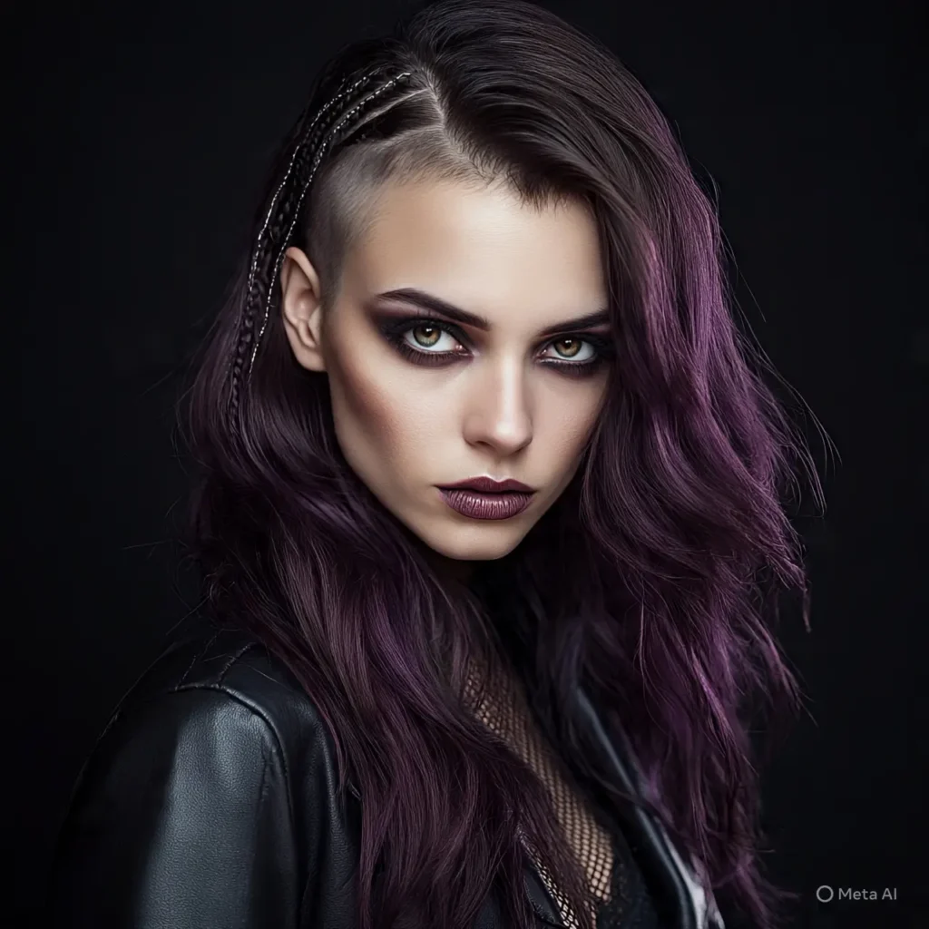 Undercut with Long Gothic Top