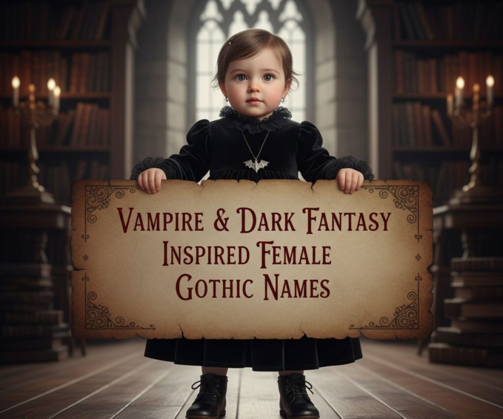 Vampire & Dark Fantasy Inspired Female Gothic Names