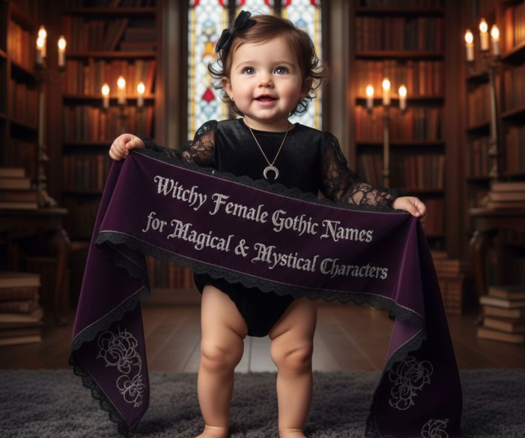 Witchy Female Gothic Names for Magical & Mystical Characters