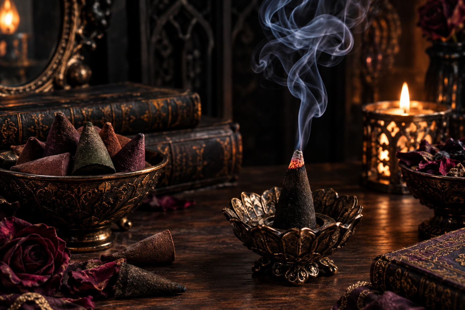 Lighting Incense Cone