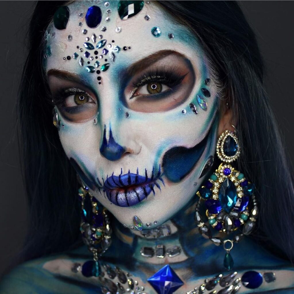 Calavera Face Painting
