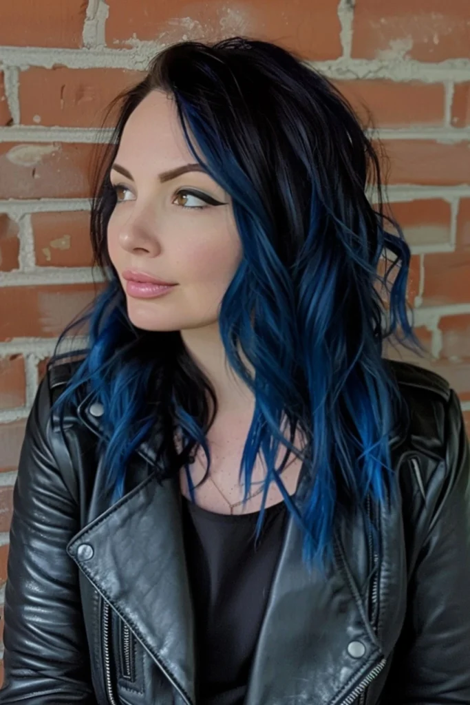 Midnight Black with Blue Undertones