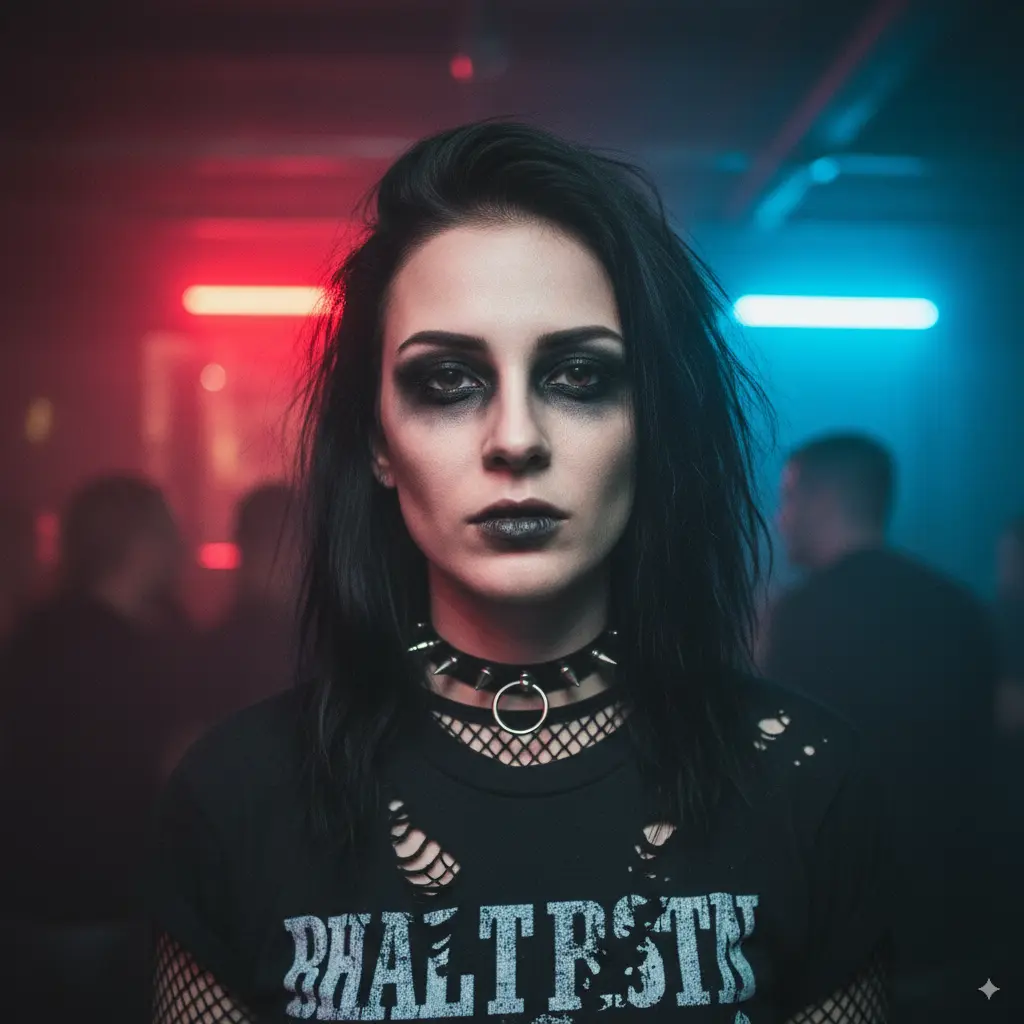 Smudged Pencil Eyeliner