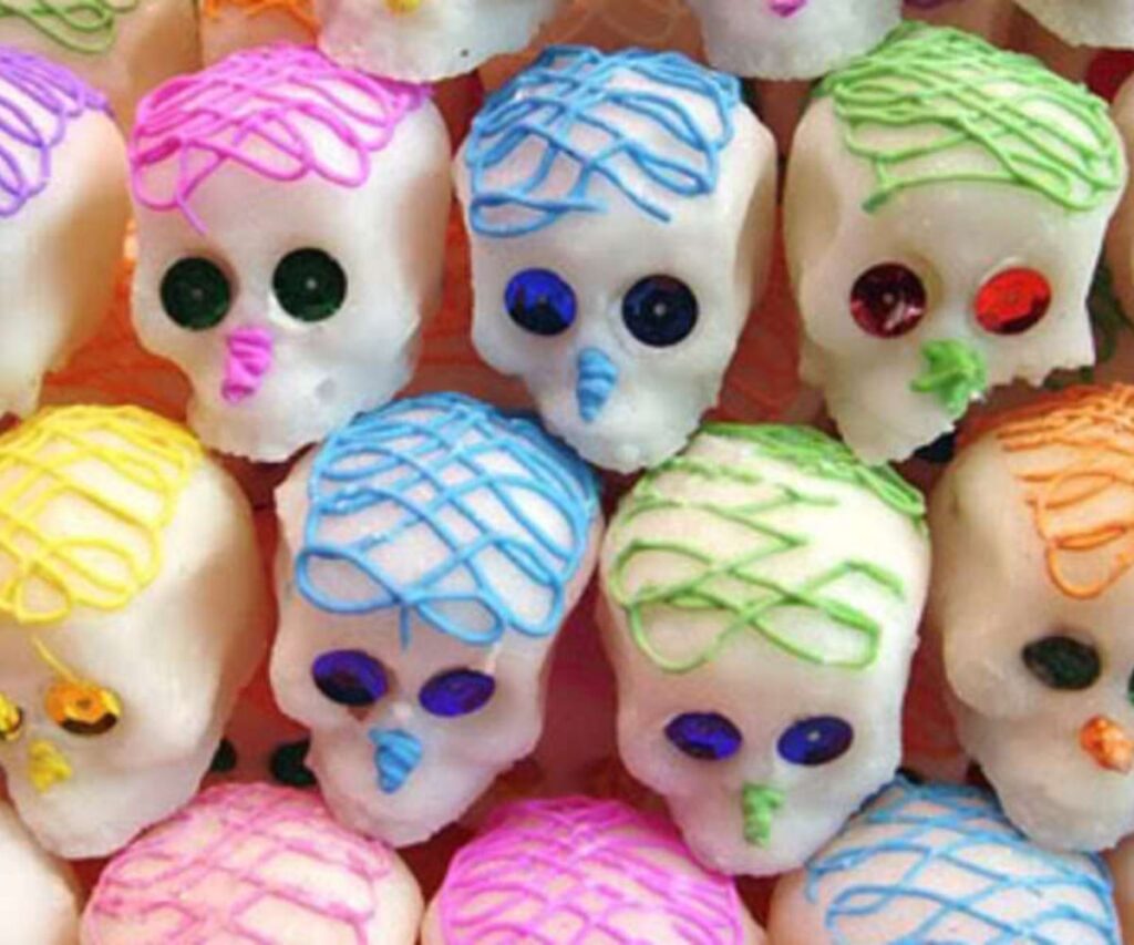 Sugar skulls (calaveras de azúcar)