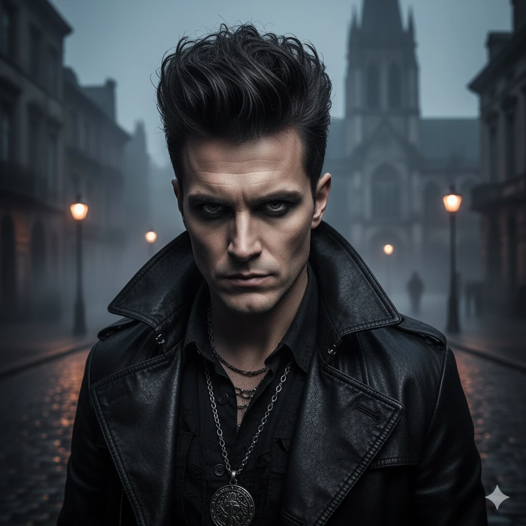 Textured Gothic Quiff