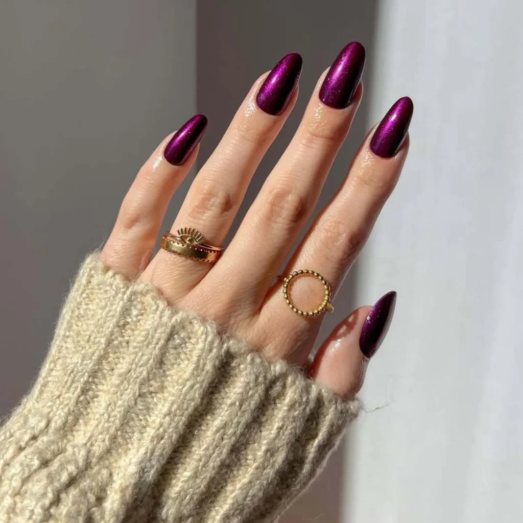 Velvet Eggplant Shine