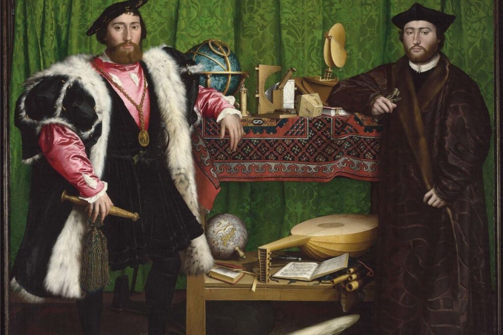The Ambassadors (1533) – Hans Holbein the Younger