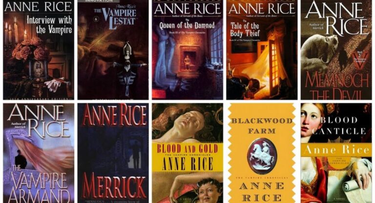 Vampire Book Series — Complete Guide to Anne Rice's The Vampire Chronicles
