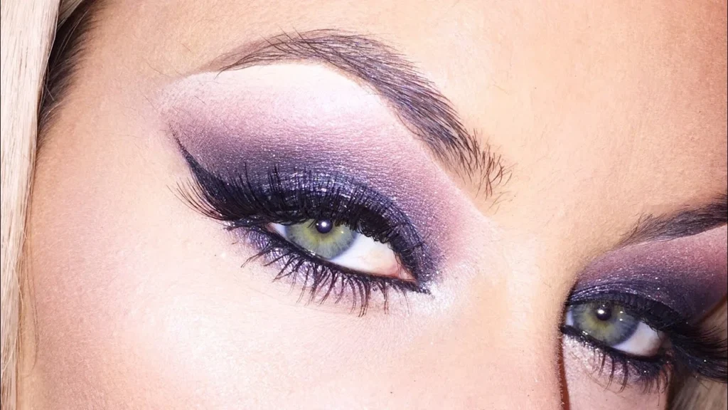 Deep Purple Smokey Eye