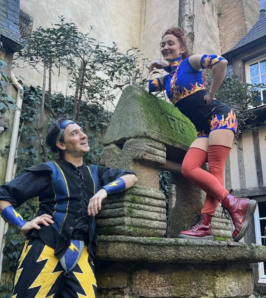 Acrobatics at Pittsburgh Renaissance Festival 