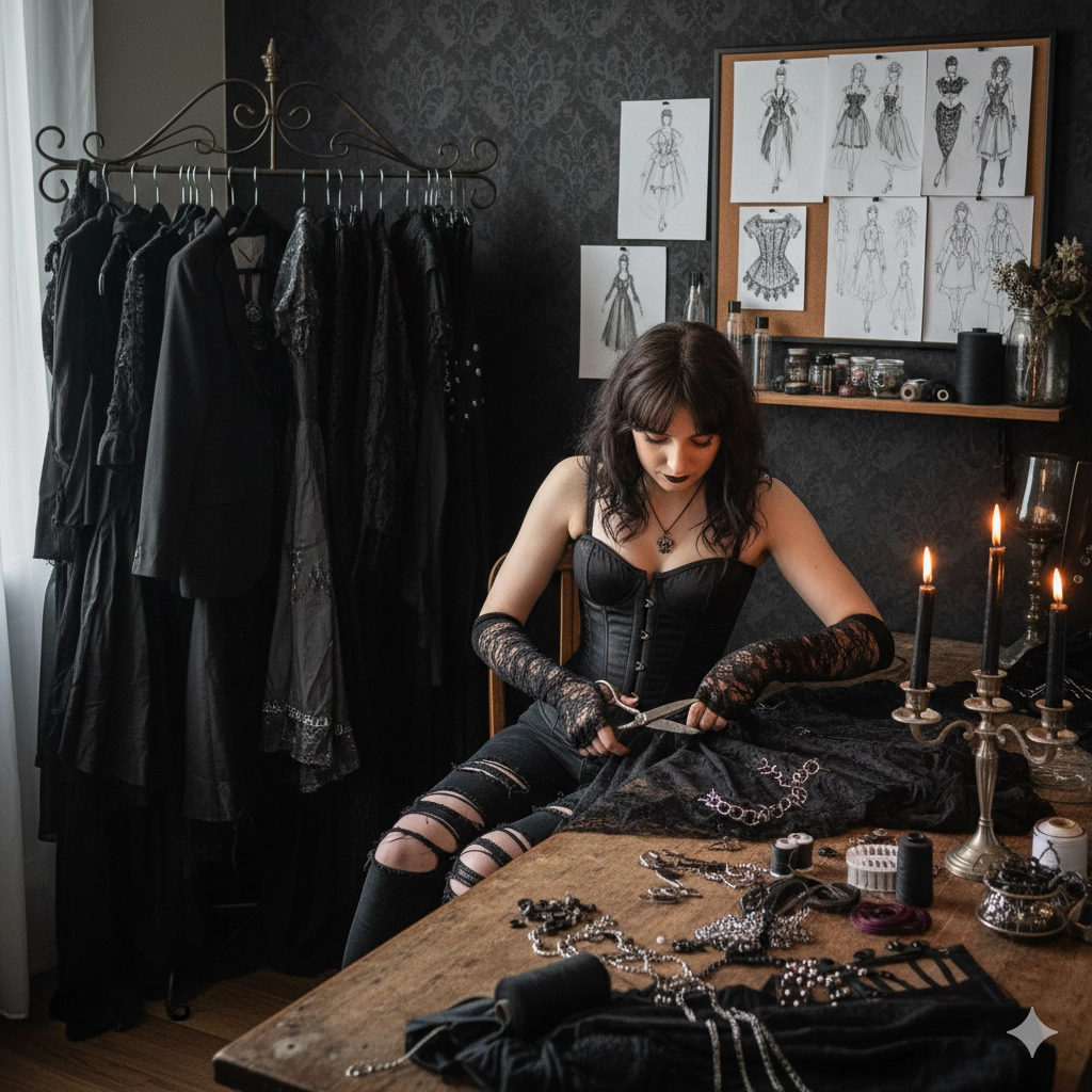 How to Make Goth Clothing Cheap and Unique: DIY Gothic Fashion