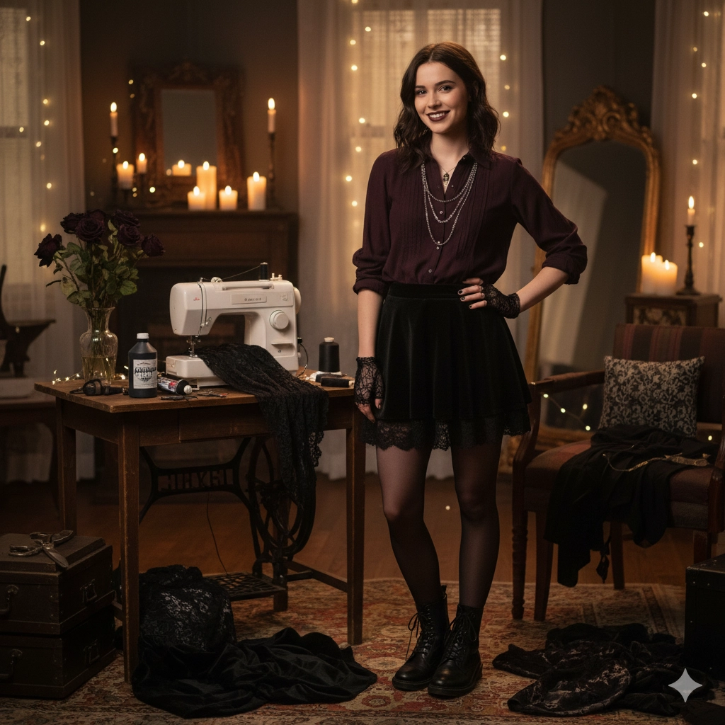 The $50 Goth Makeover Challenge