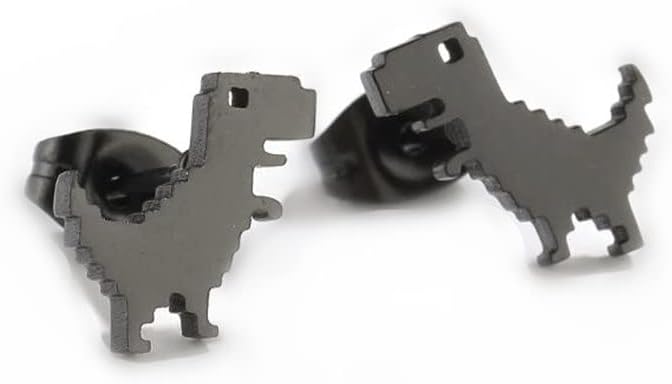 Punk Animal Stud Earrings – Stainless Steel