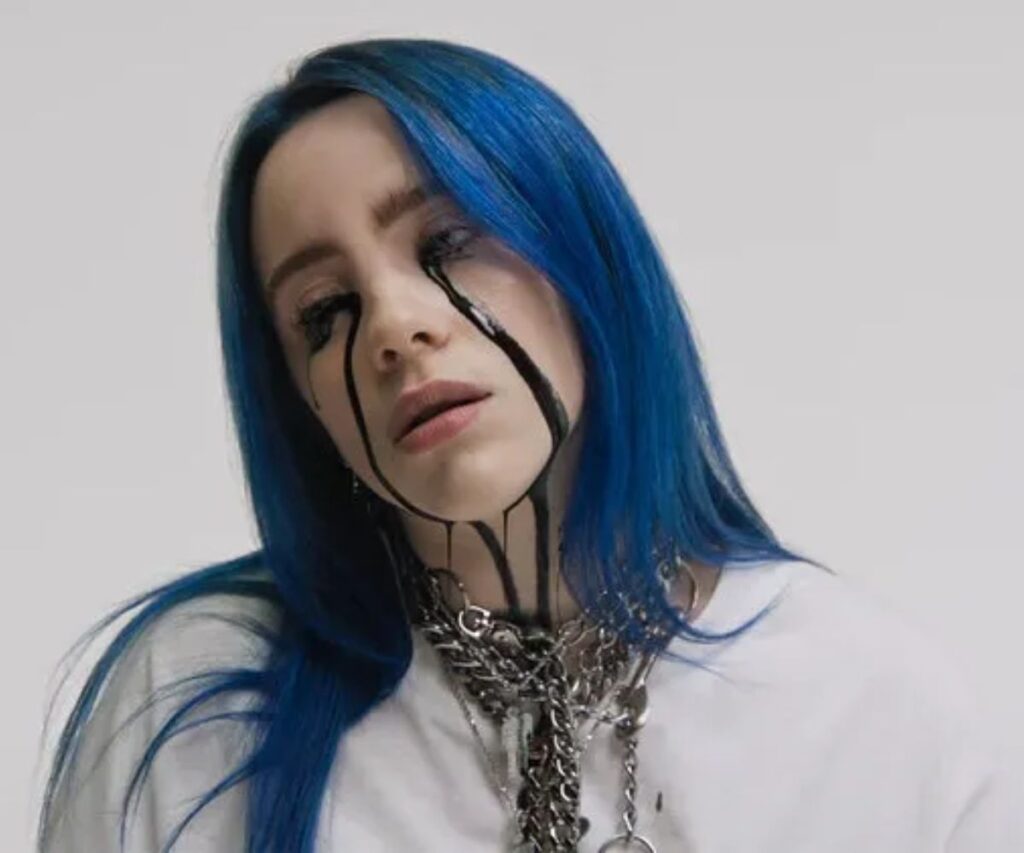 Billie Eilish modern dark aesthetic