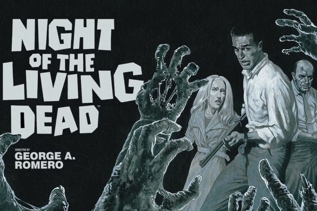 George A. Romero revolutionized pop culture horror with Night of the Living Dead (1968)