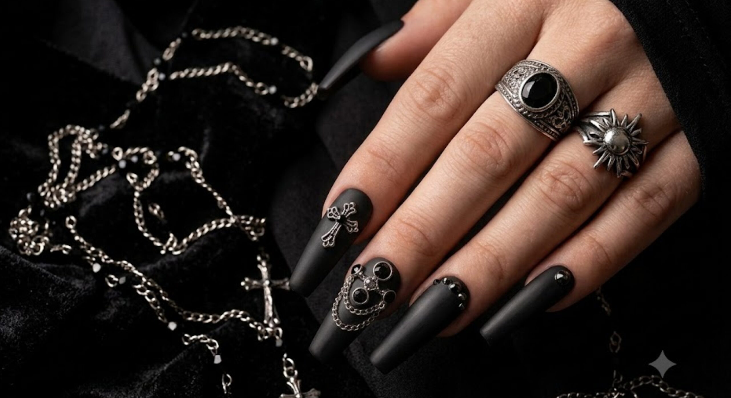 Gothic Coffin Nails