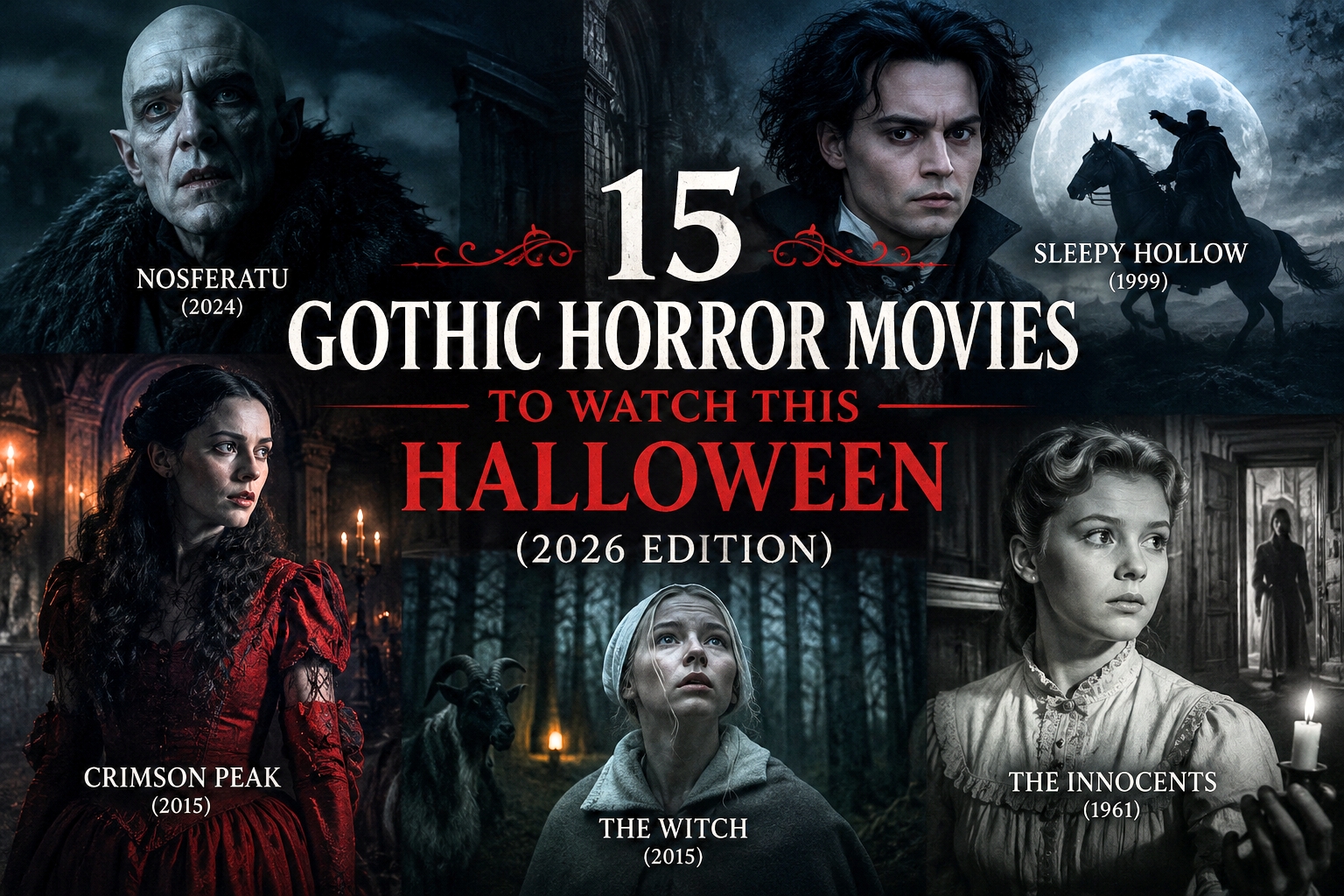 15 Gothic Horror Movies o Watch This Halloween (2026 Edition)