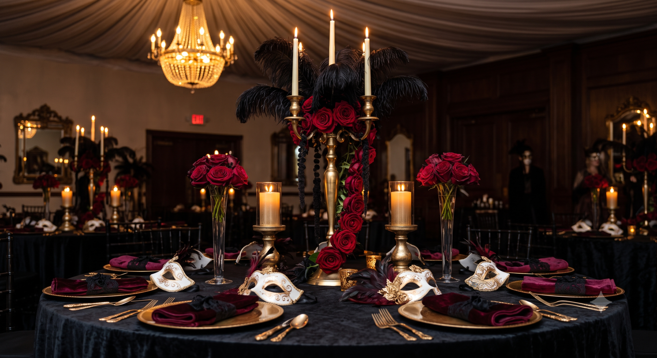 Gothic Masquerade Decor Ideas