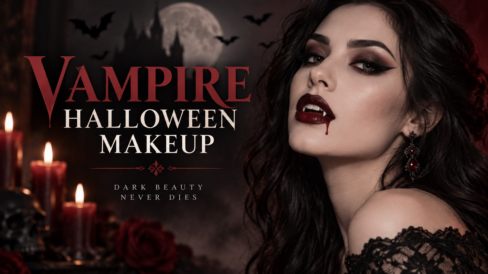 Vampire Halloween Makeup