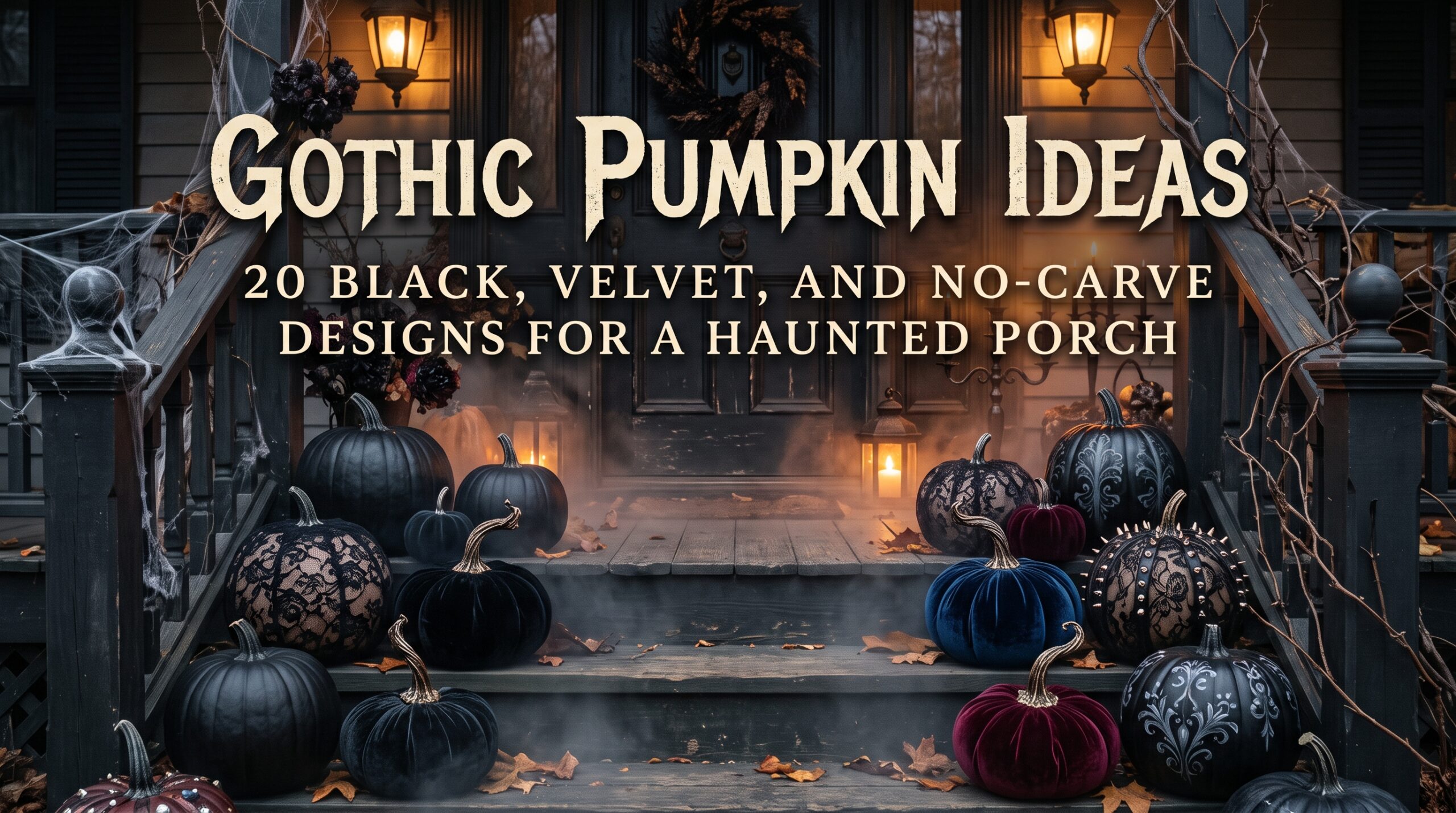 Gothic Pumpkin Ideas